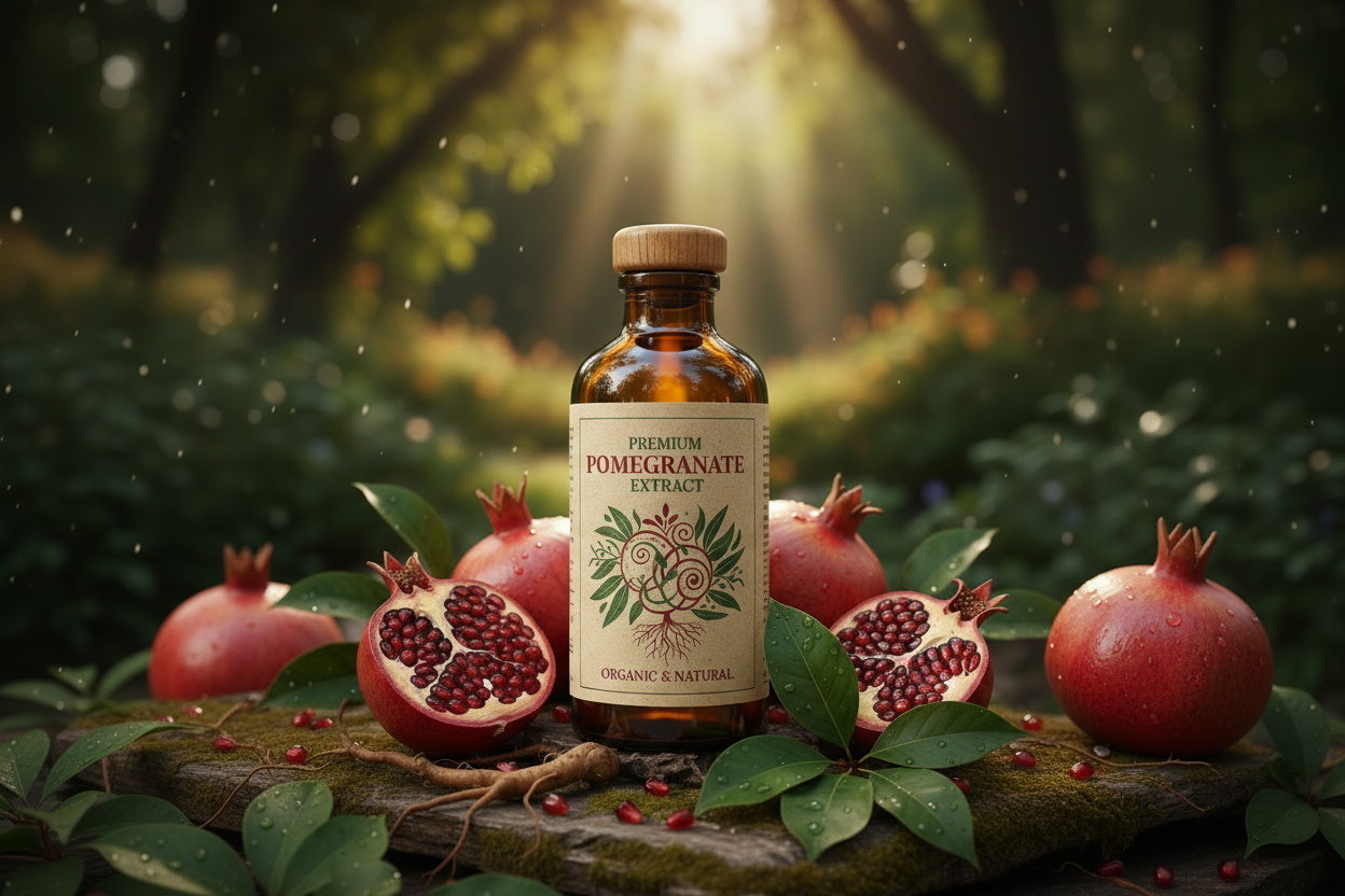 Pomegranate Extract Bottle - Nature Surround